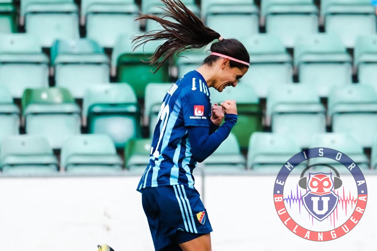 Debut a lo grande: Daniela Zamora marcó su primer gol con el Djurgardens de Suecia