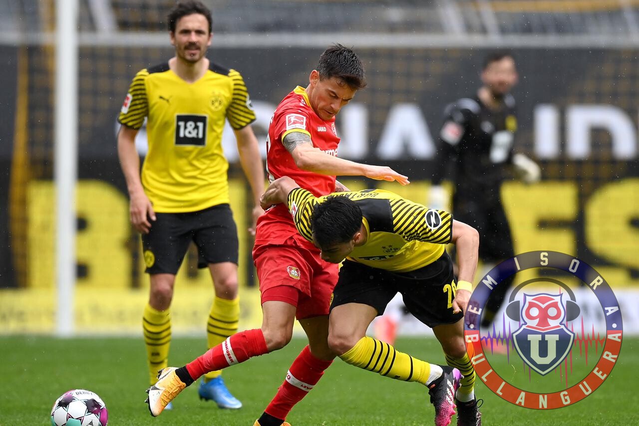 Charles Aránguiz fue titular en la derrota del Bayer Leverkusen en el cierre de la Bundesliga