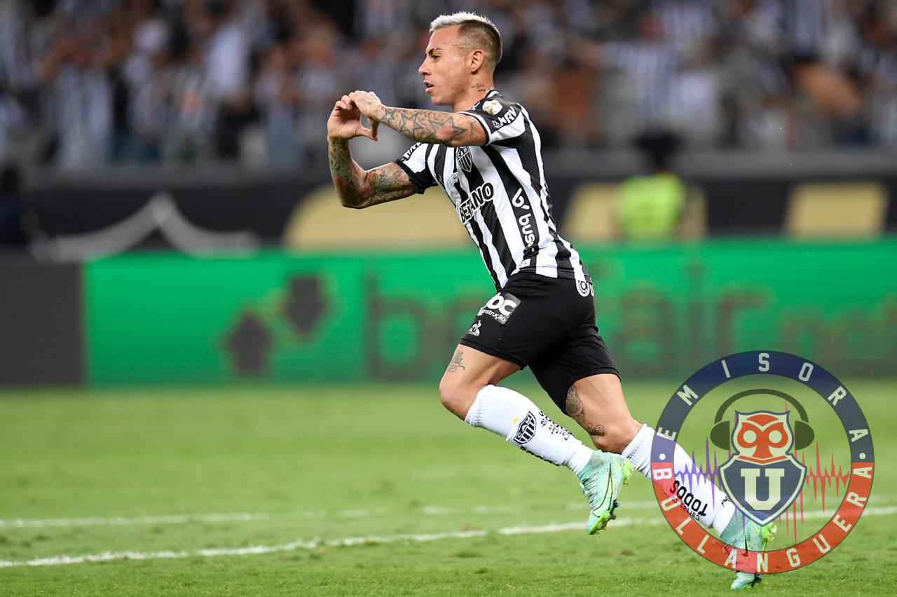 Tremendo misil: Eduardo Vargas marcó su primer gol de la temporada en solvente triunfo del Atlético Mineiro