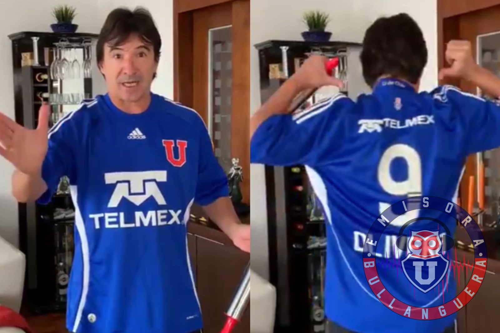Regalo del “Palote”: El video del preparador físico de Diego López con la camiseta de la U en el año 2020