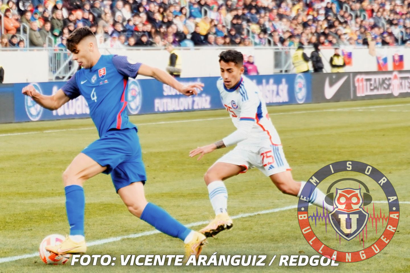 Jugó 8 minutos: Lucas Assadi tuvo su debut oficial con “La Roja” en empate 0-0 ante Eslovaquia