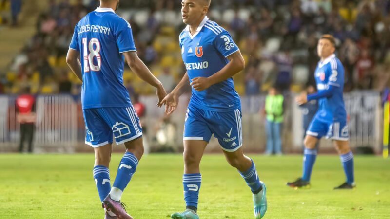 Nicolás Guerra en su retorno al gol con la U: “Me sirve para seguir agarrando confianza”