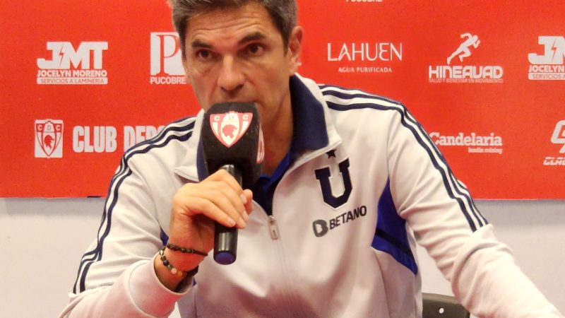 Pellegrino critica la interna de U. de Chile: “Si el entrenador se va y todo el entorno sigue igual, la respuesta no siempre es que se vaya”