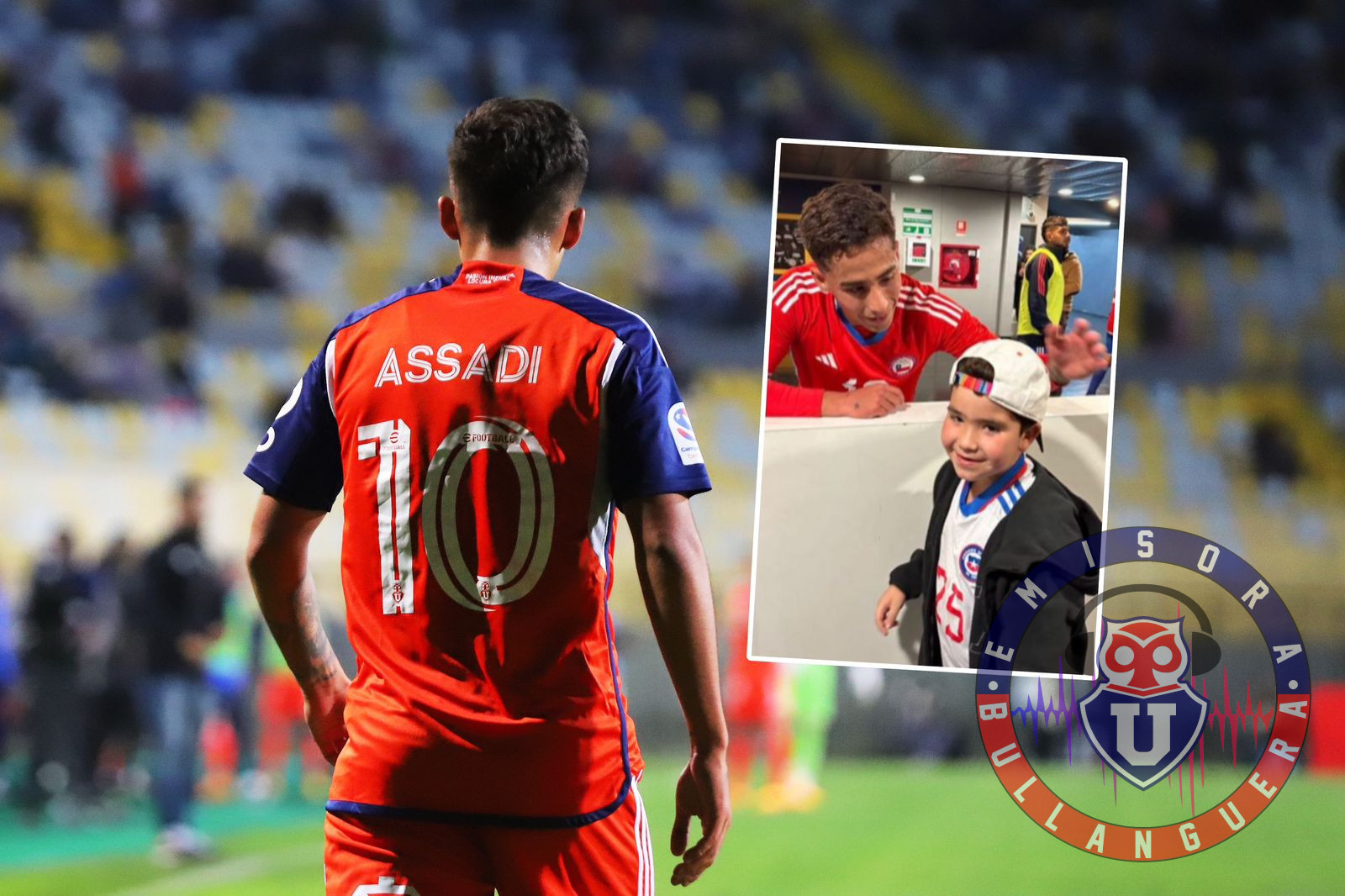El emotivo gesto de Lucas Assadi con el hijo de una leyenda de la U