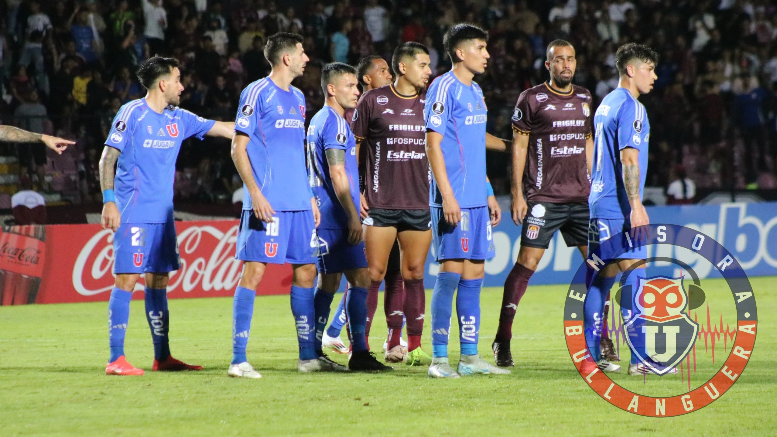 Plantel de la U saca cuentas alegres tras el empate en Venezuela: “Es un buen punto”