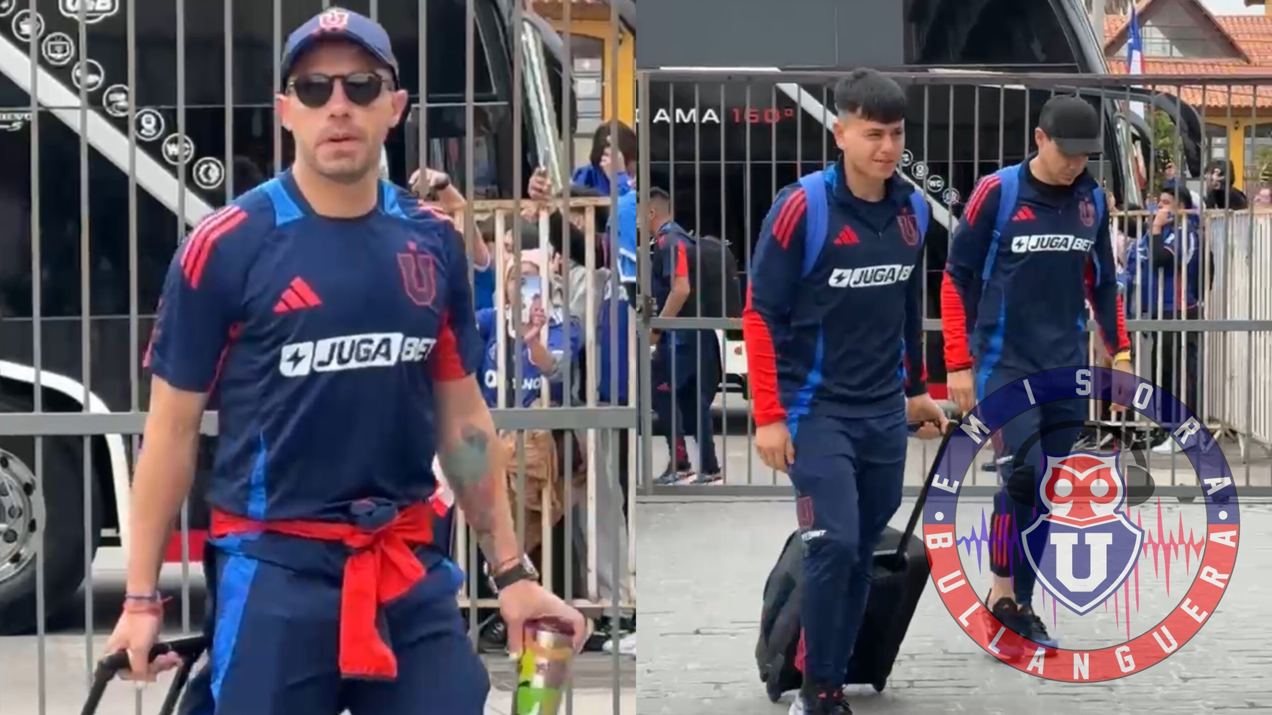 La U llegó a La Serena por su boleto a la semifinal de la Copa Sudamericana