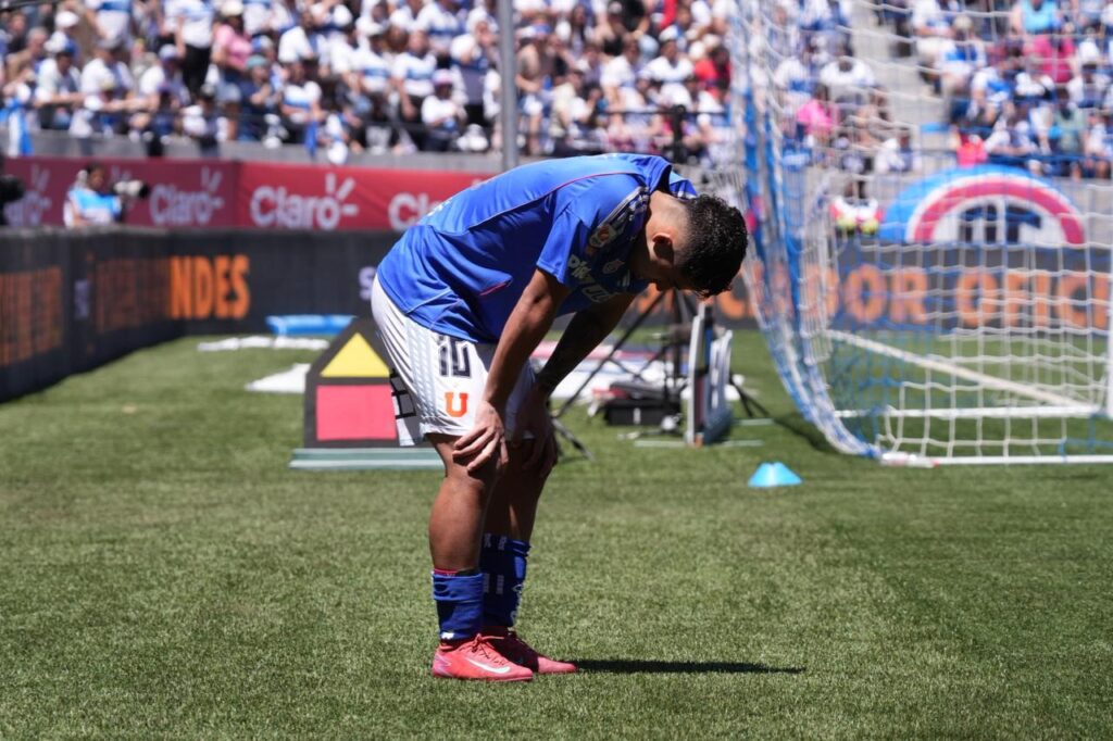Lucas Assadi es baja en la U para la Copa Sudamericana (Cristian Cona - EB)