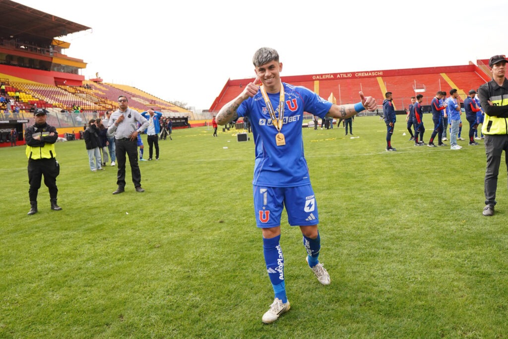 Maxi Guerrero se ilusiona con extender su vínculo con la U (Cristian Cona - EB)