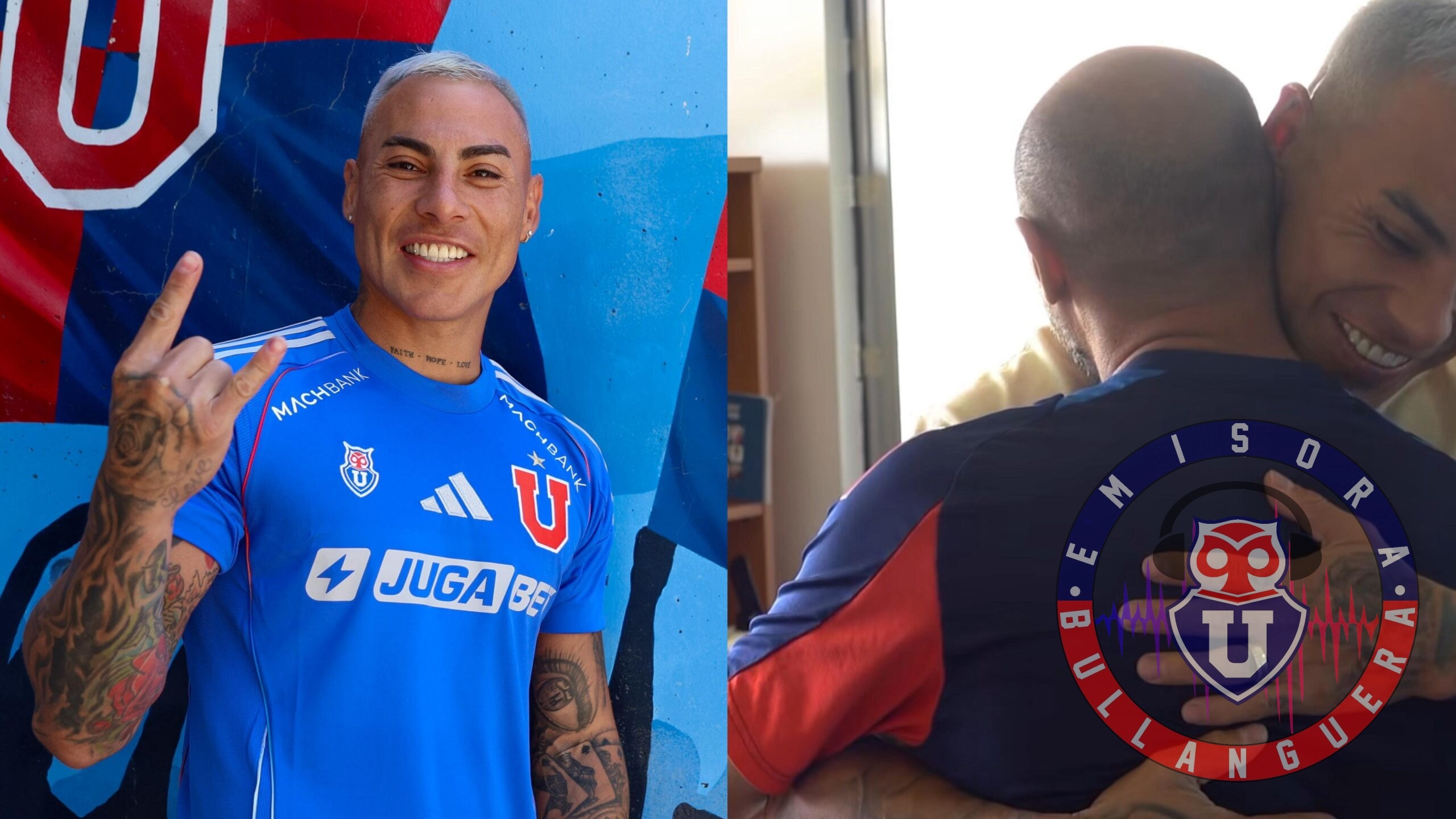 El reencuentro de Eduardo Vargas con otro campeón de la Copa Sudamericana 2011: “Estás viejo”