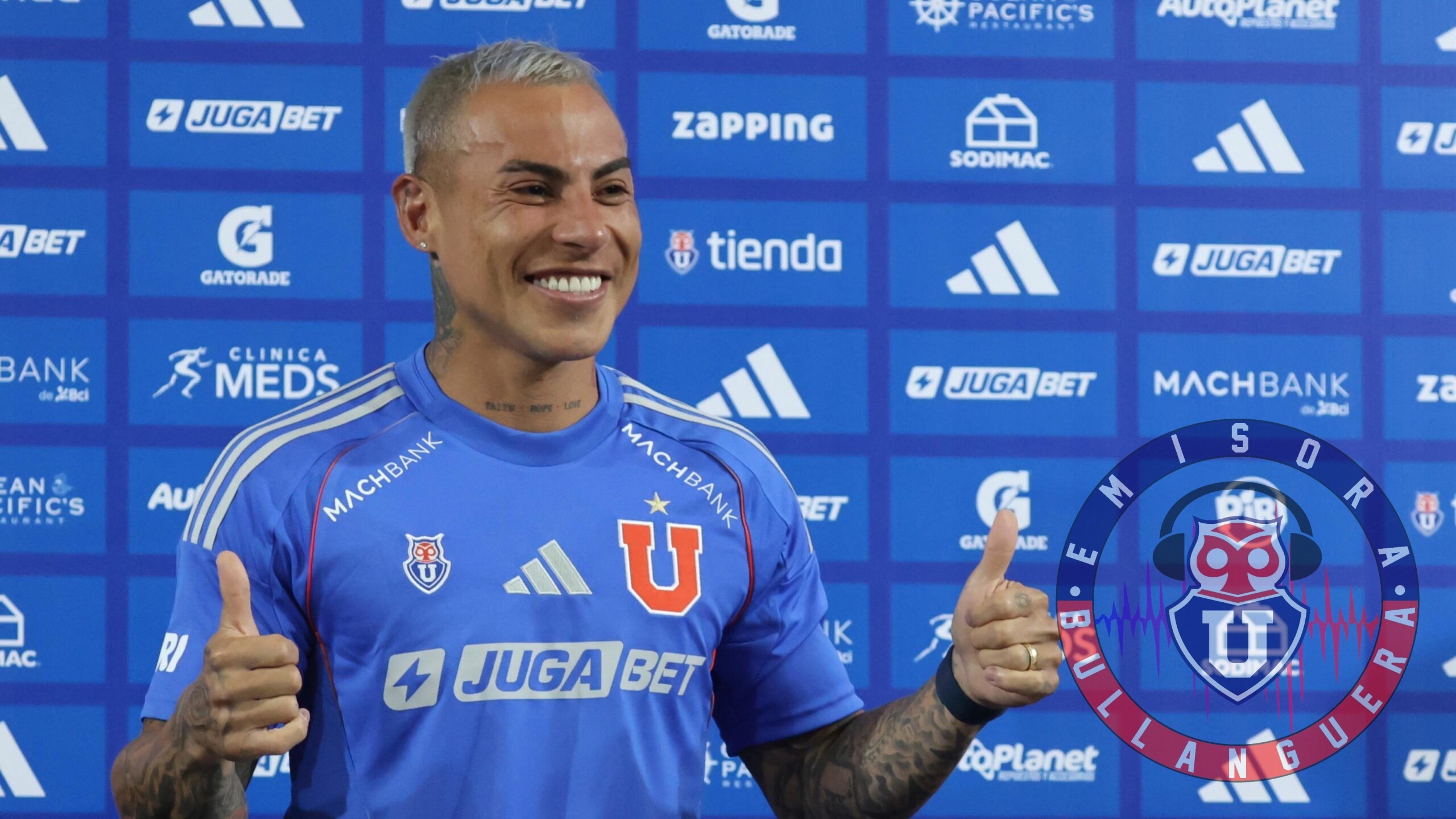 El reencuentro más esperado de los hinchas de la U será una realidad: Edu Vargas titular