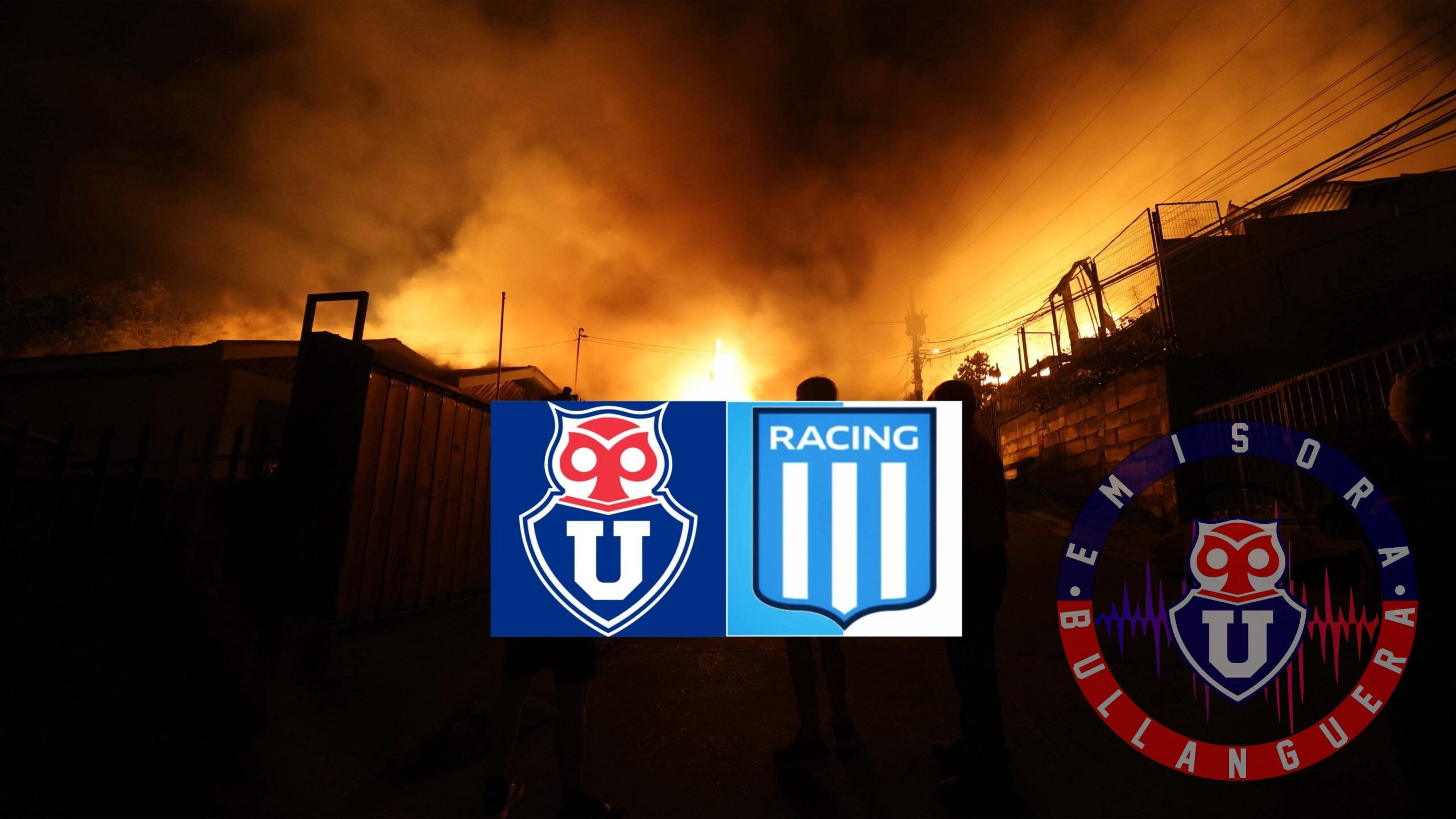 U de Chile vs Racing suspendido: tragedia en Concepción
