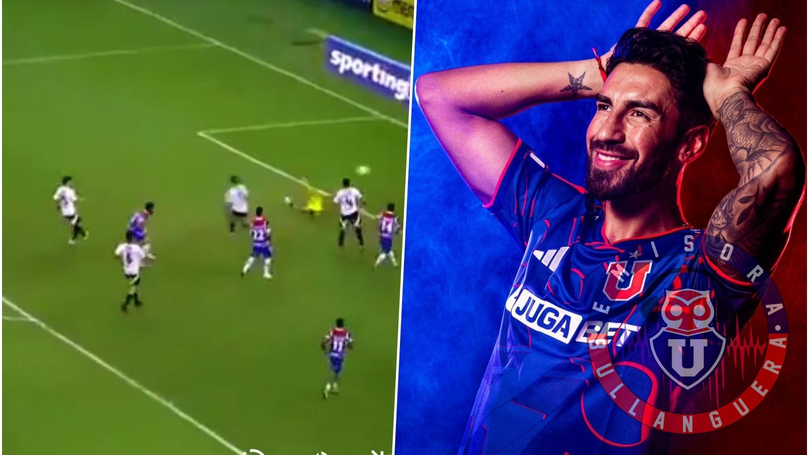 La tocada de oreja de la U a Colo Colo con Juan Martín Lucero