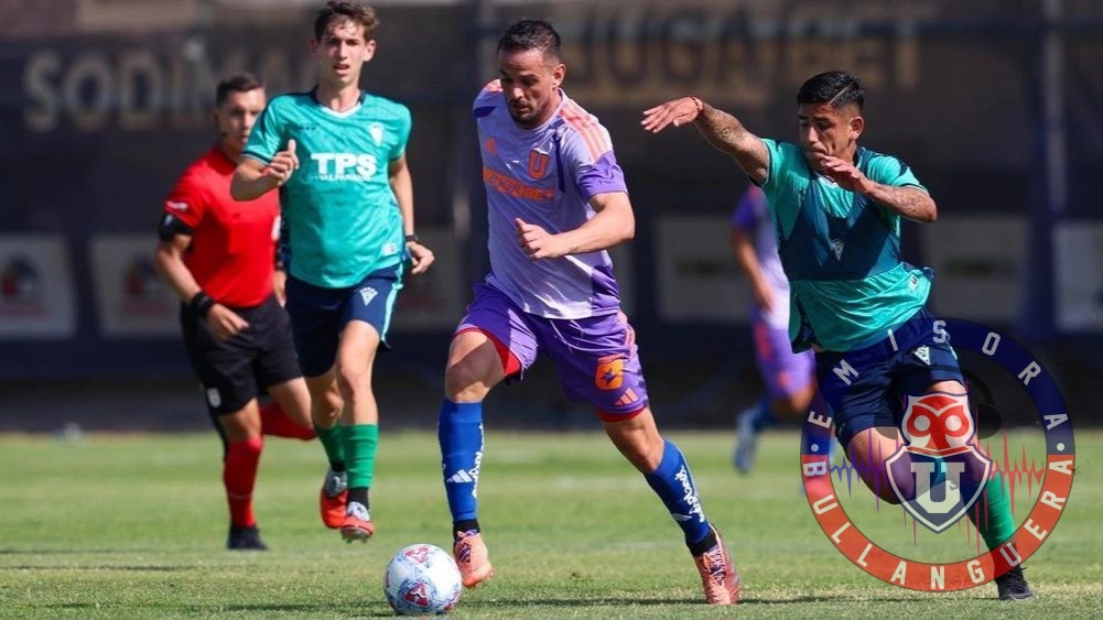 Octavio Rivero marcó un doblete en triunfo de la U ante Santiago Wanderers