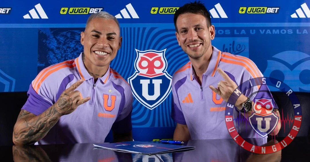 Universidad de Chile presenta a Eduardo Vargas como su primer refuerzo