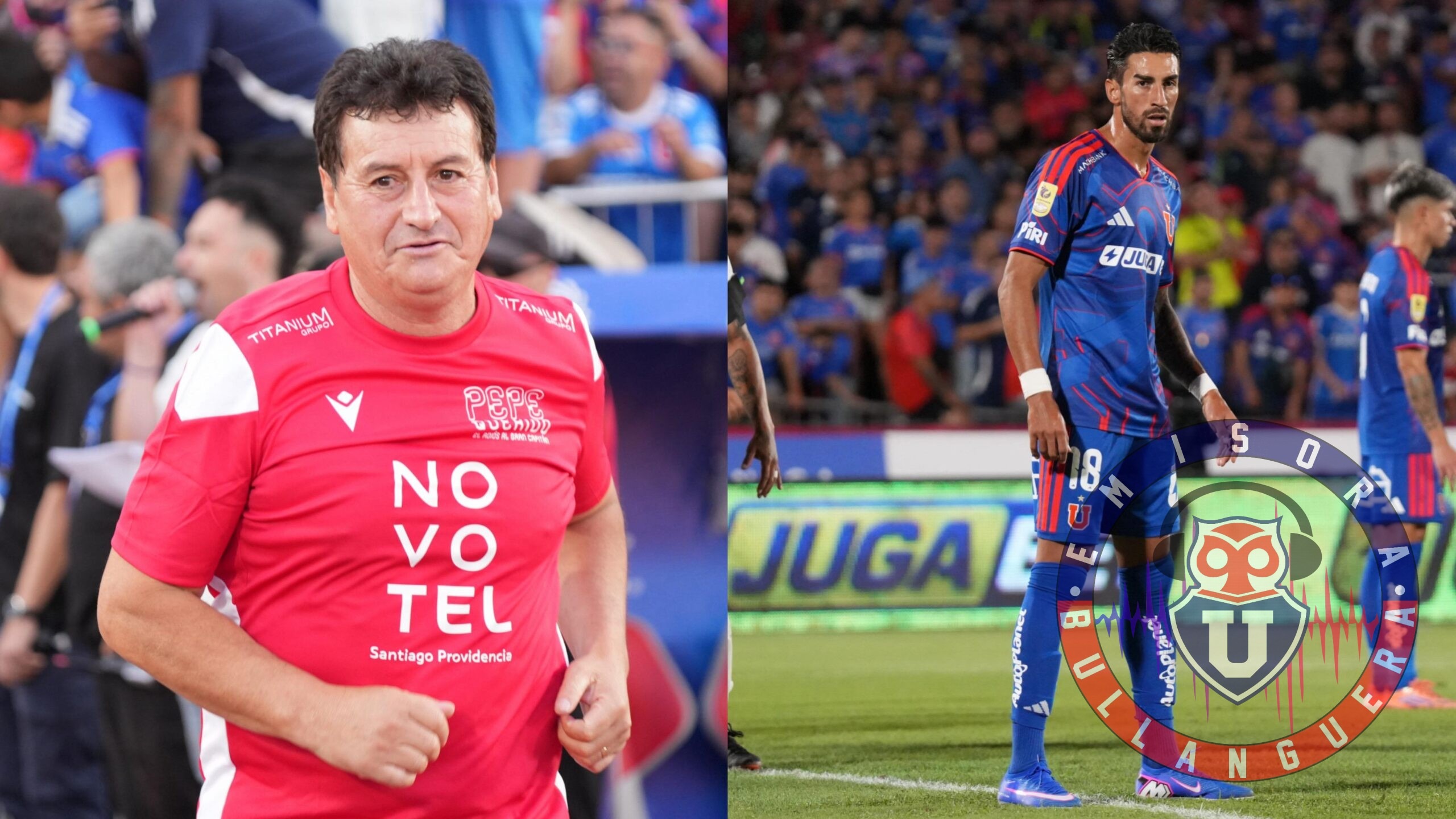 Pedro González le entrega la bendición a Lucero en la previa de su estreno como titular en la U