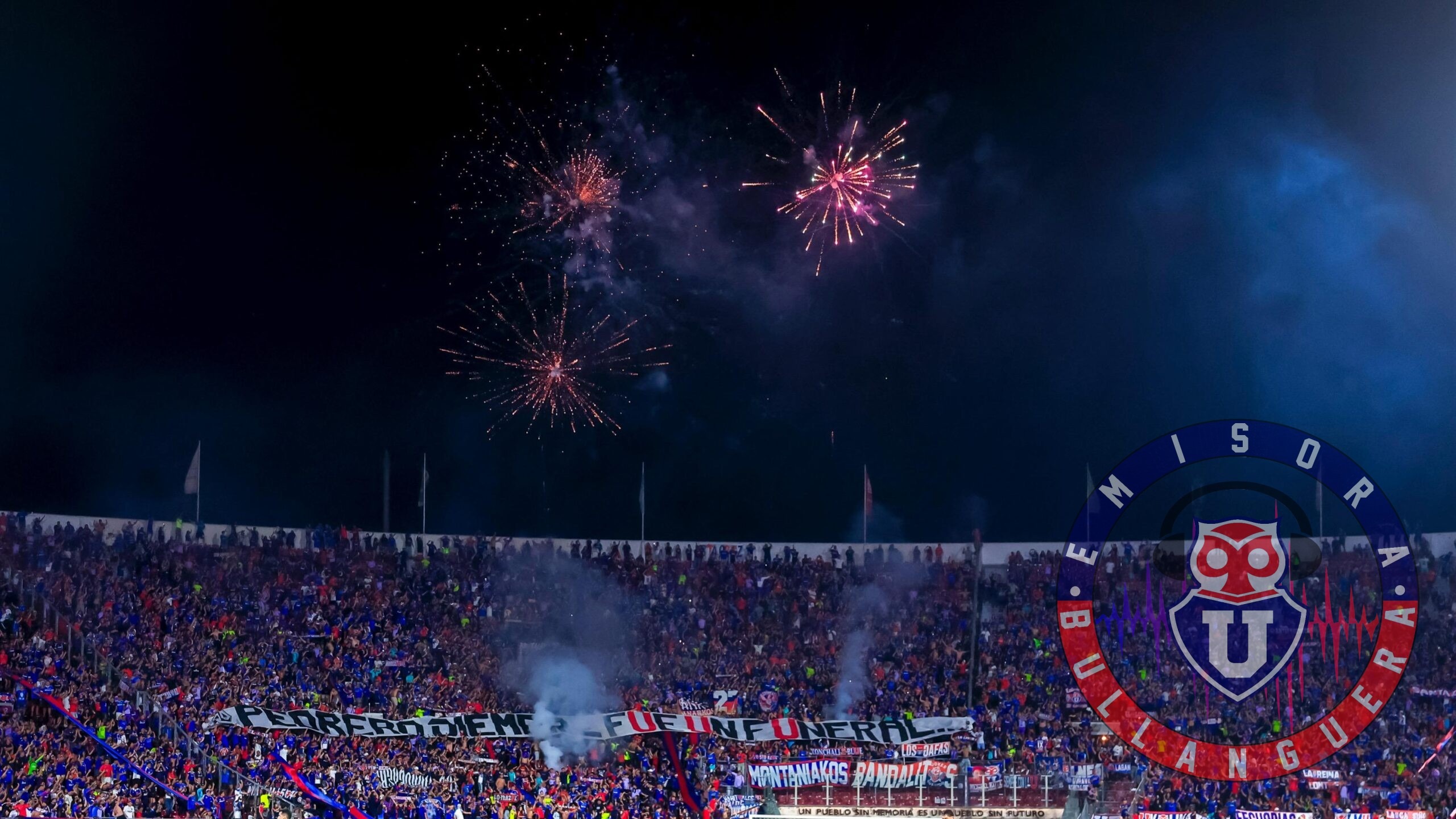 Alertan a la U: denuncia del árbitro por los fuegos artificiales