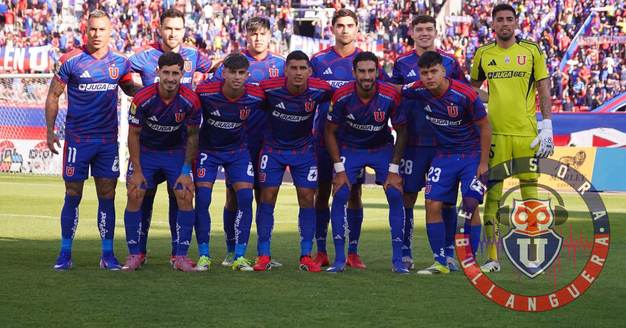 La formación confirmada de la U: sorpresas en el once de Gago