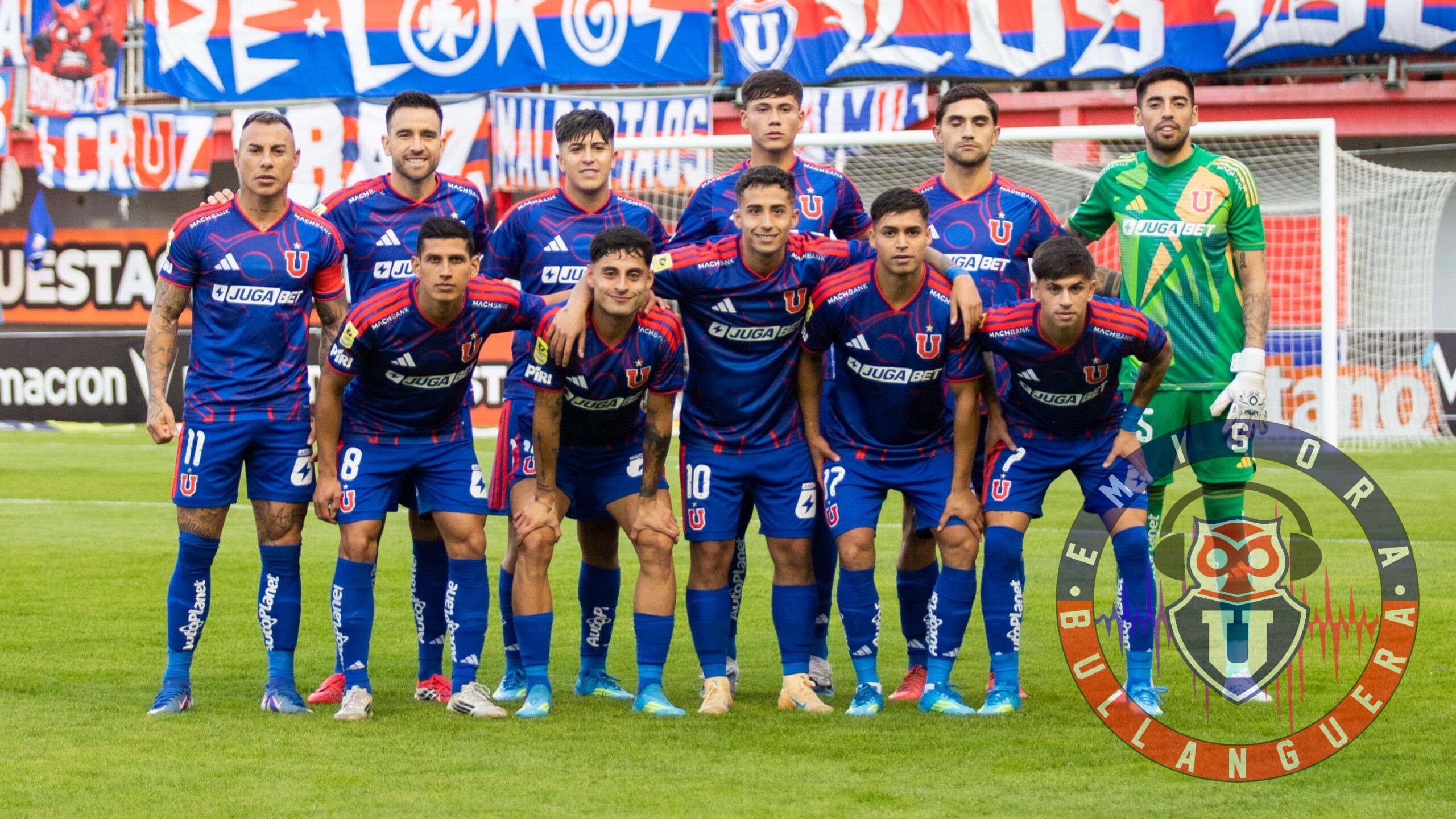 Las sorpresas de Gago en la formación de la U contra Everton