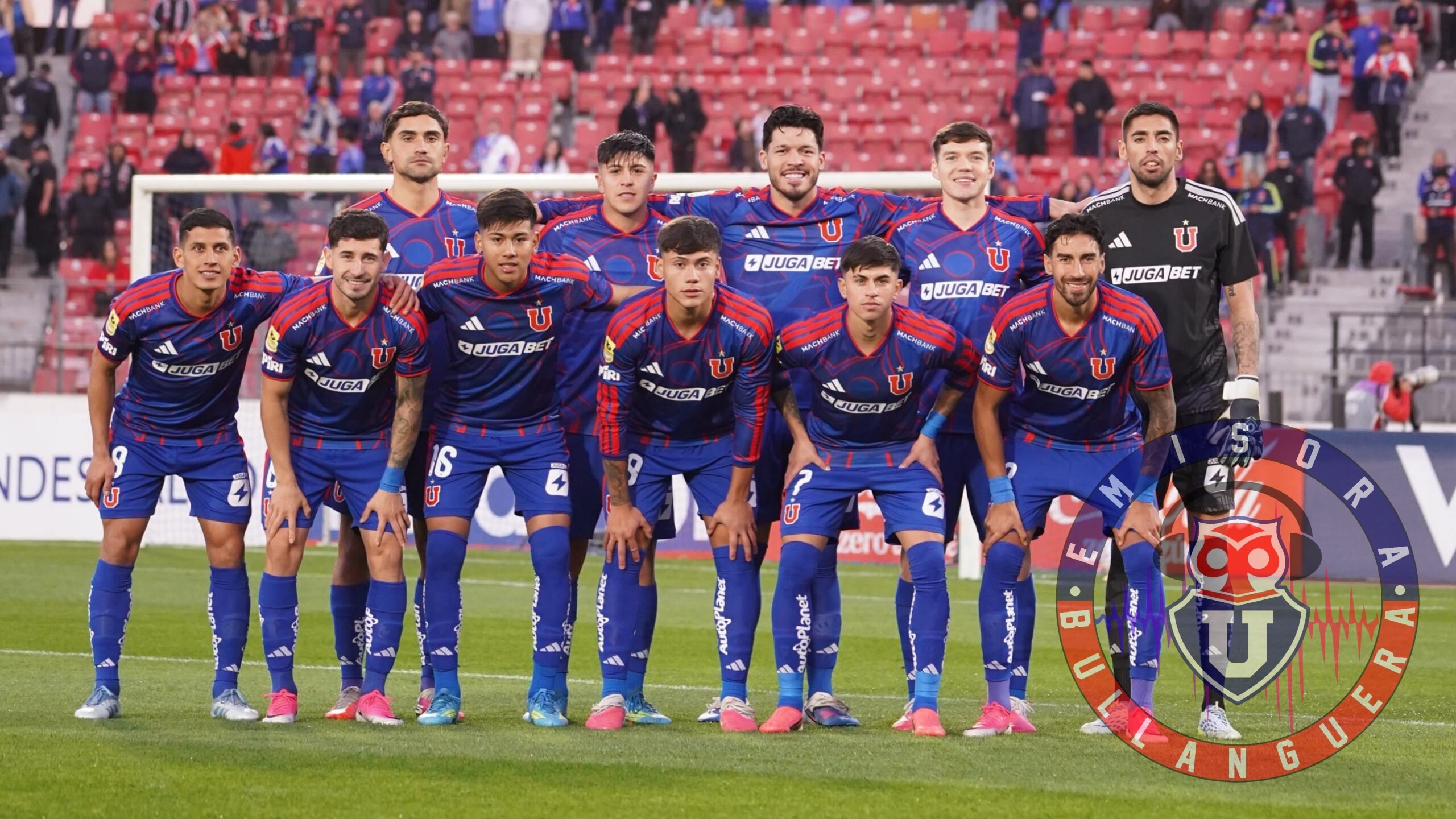 La formación de la U para ir por los puntos contra Santiago Wanderers