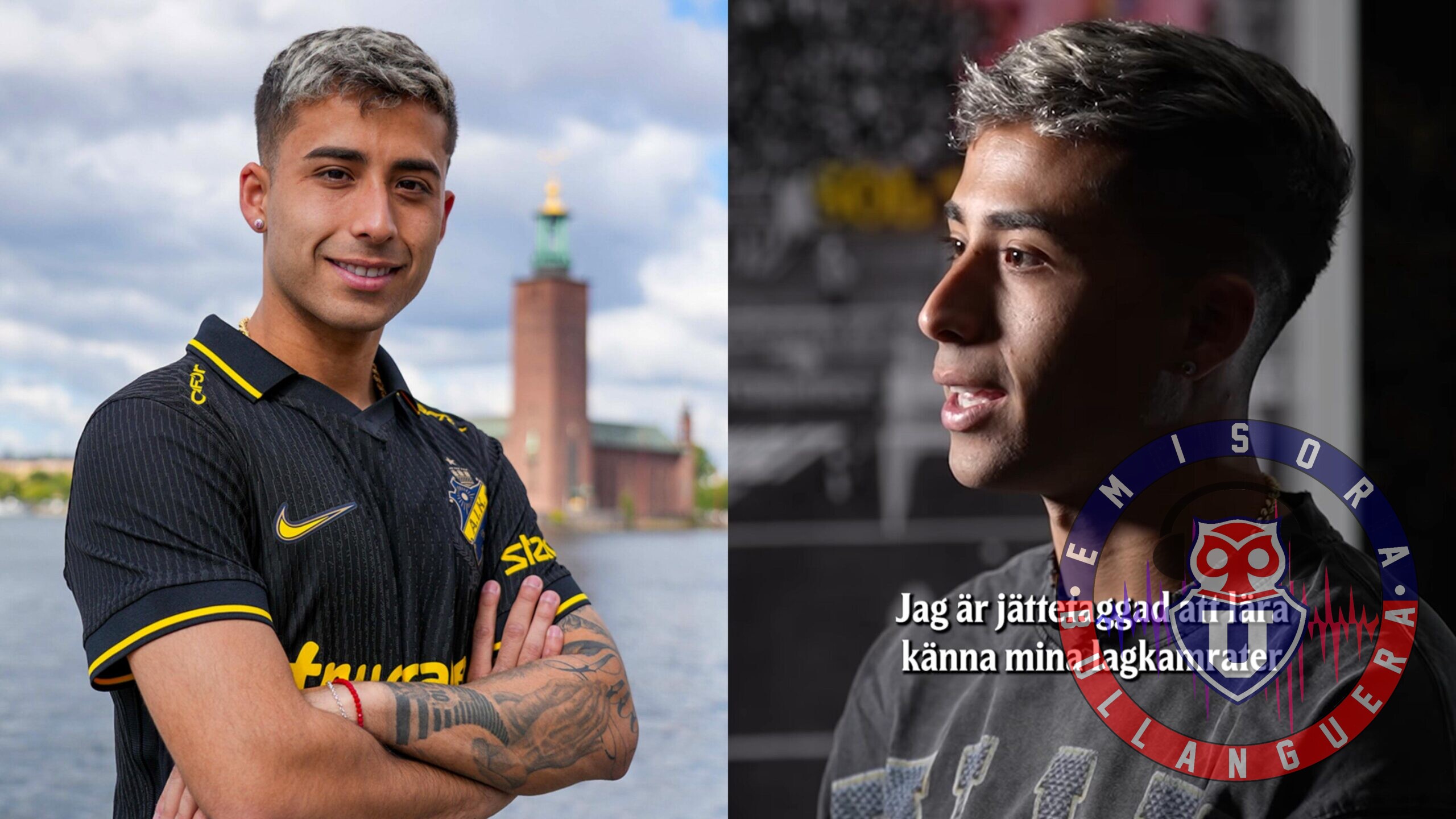 Lucas Assadi se presentó en el AIK Solna luego de su salida de la U: “Es el paso perfecto”