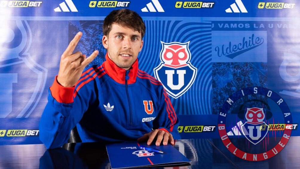 Es oficial: Tobías Reinhart fue presentado en Universidad de Chile
