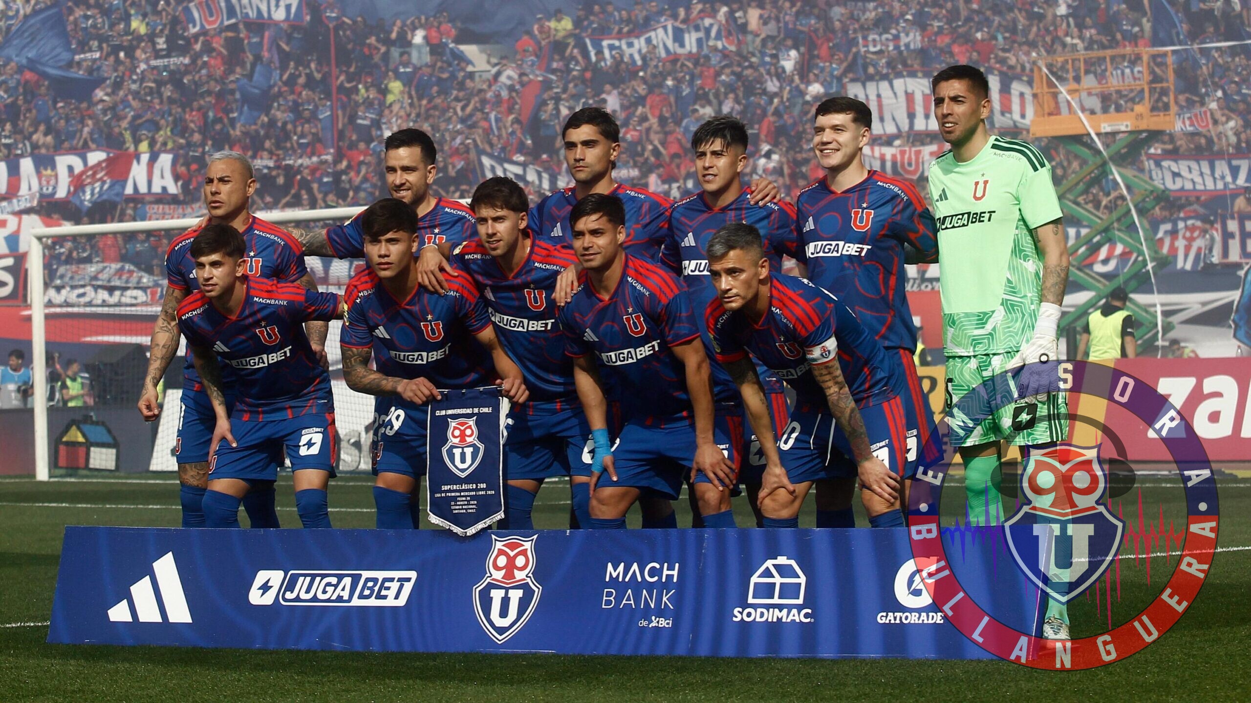 La formación de la U para volver al triunfo ante U de Concepción