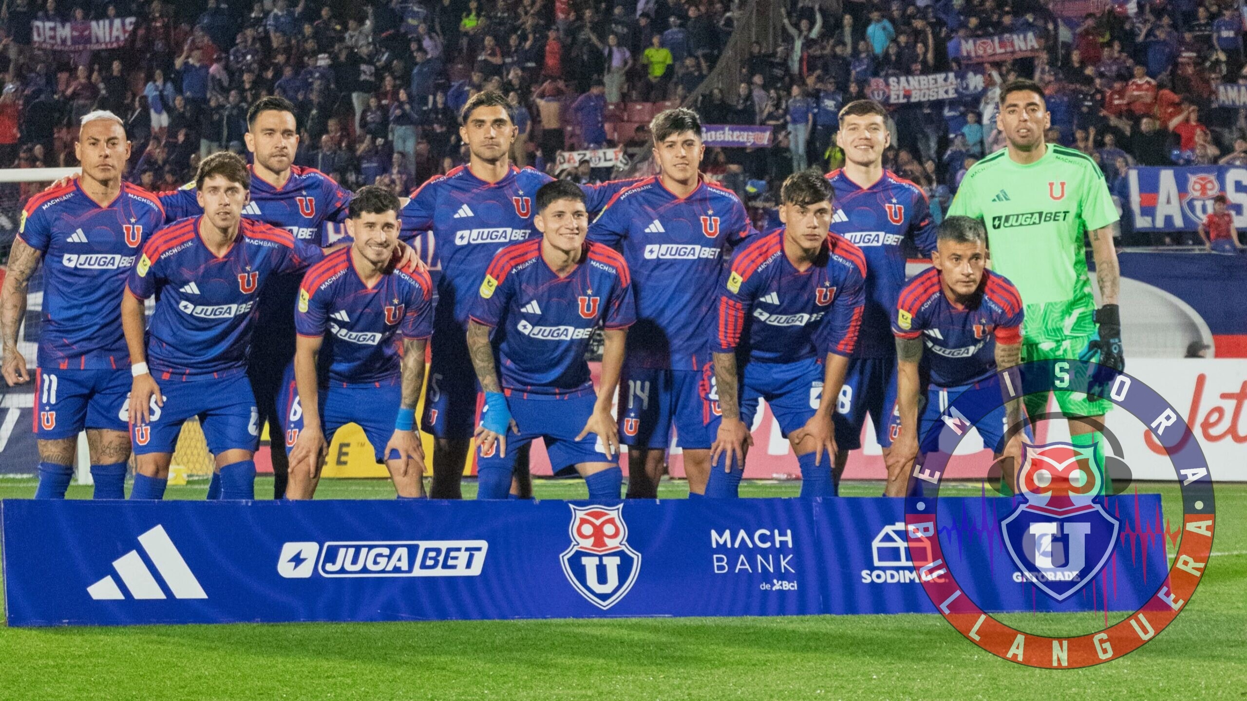 Los cambios en la formación de la U para enfrentar a Ñublense
